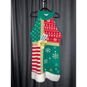 Ugly Christmas Sweater Xmas Size XXL Dress NWT